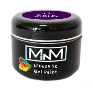 Гель-краска M-in-M 11 Темно-фиолетовая купить недорого