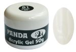 Полігель PANDA Acrylic Gel Clear (банка) # 01, 50 г