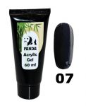 Полигель PANDA Acrylic Gel Black # 07, 60 мл